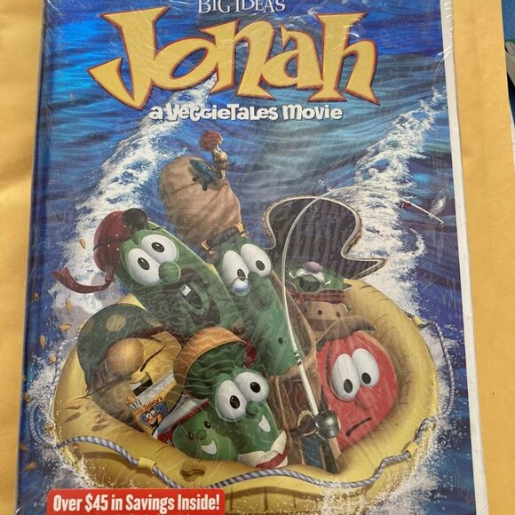 Big Ideas Jonah Veggie Tales VHS Movie New & Sealed clamshell - Picture 2 of 5